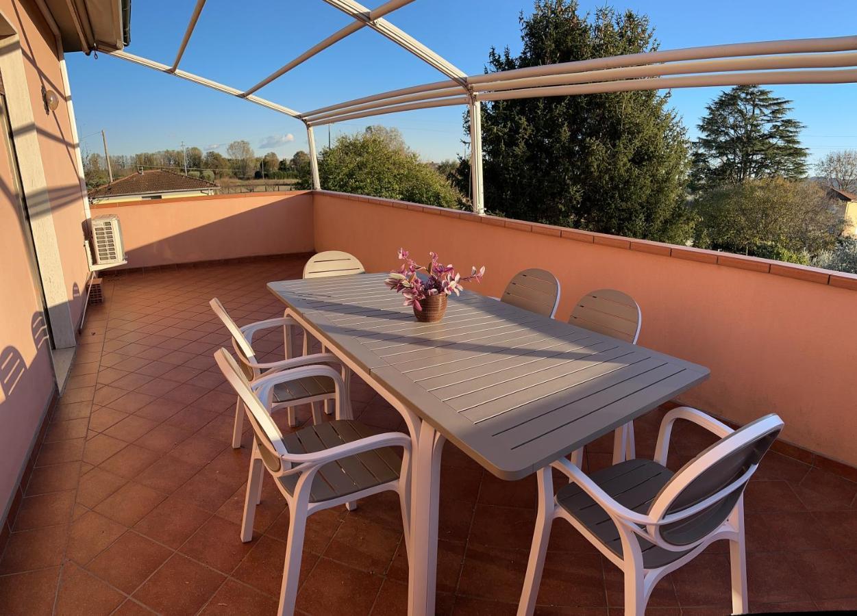 Albi'S House,Terrazza ,Wi-Fi, Parcheggio, Ac Leilighet Lucca Eksteriør bilde