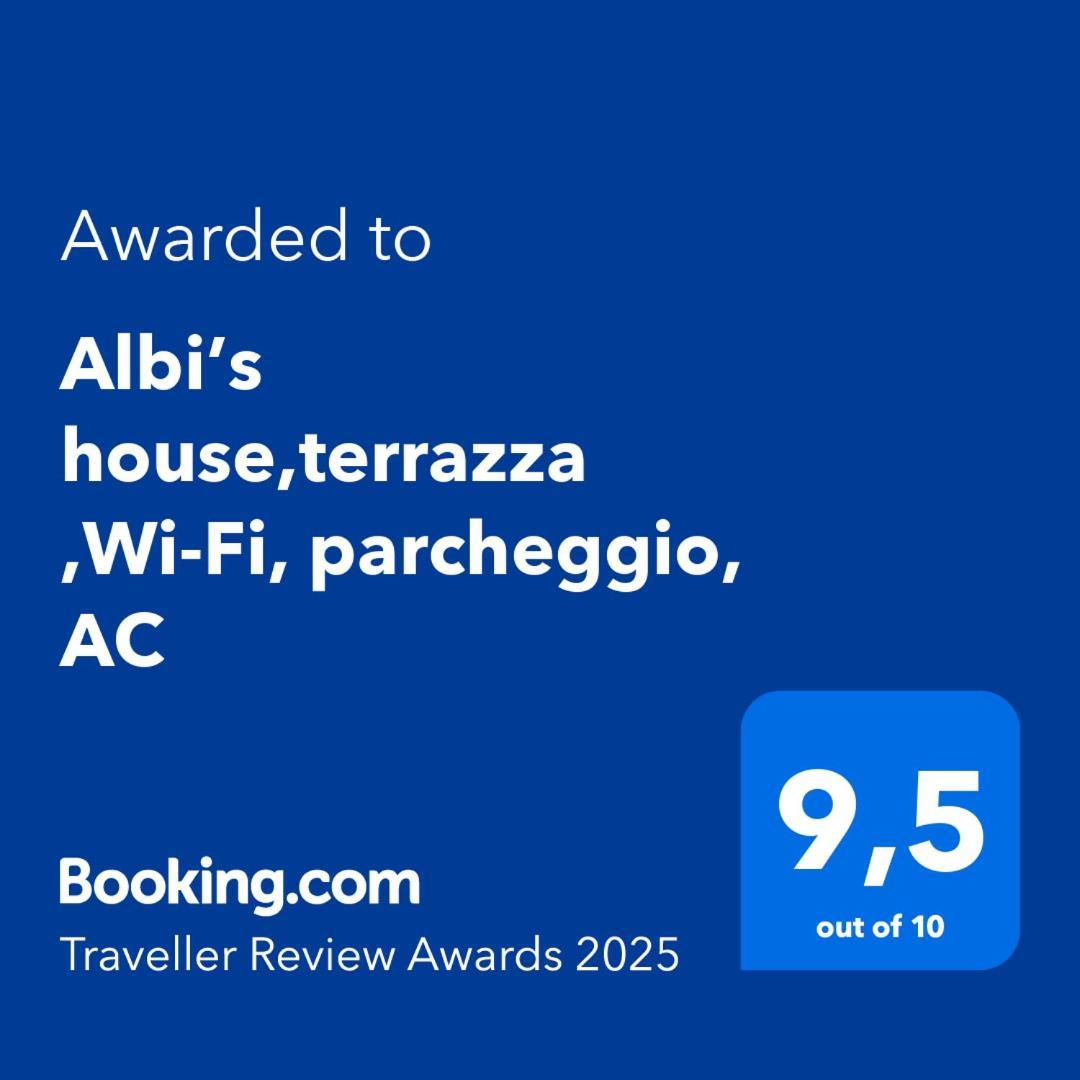 Albi'S House,Terrazza ,Wi-Fi, Parcheggio, Ac Leilighet Lucca Eksteriør bilde